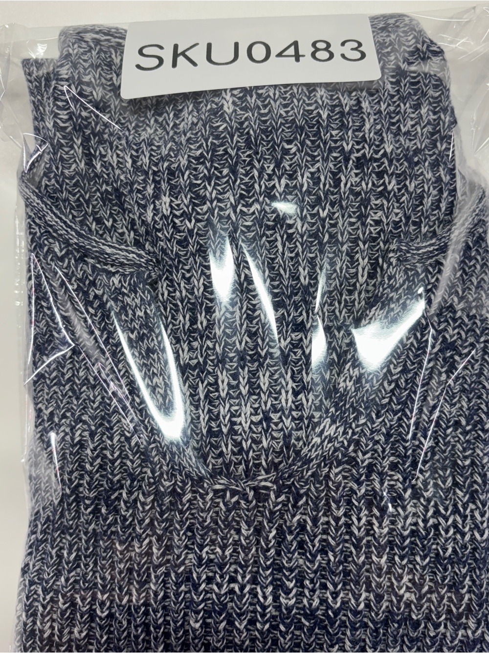 GAP Marled Cotton Knit Sweater Medium Coastal Grandpa Cozy Casual Fall - Picture 11 of 11
